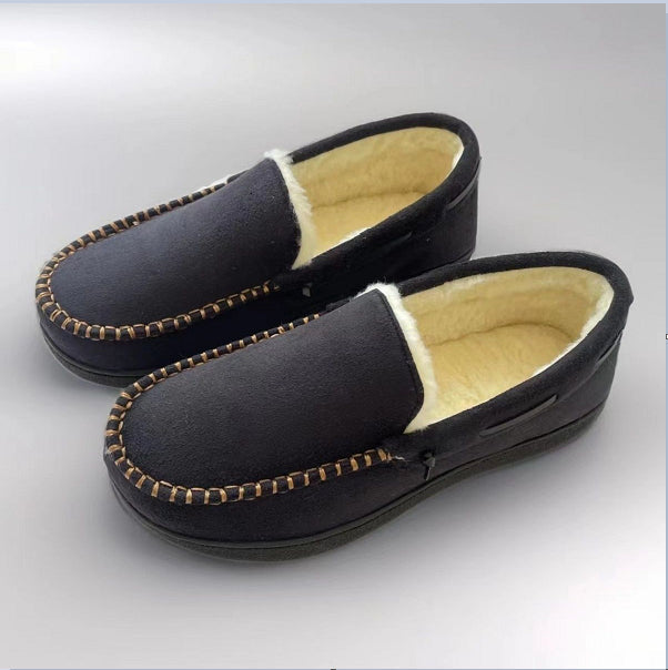 Winter Velvet Bean Cotton Shoes