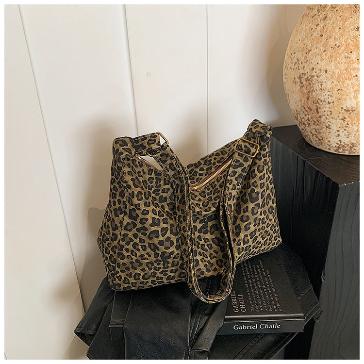 Leopard Print Crossbody Bag