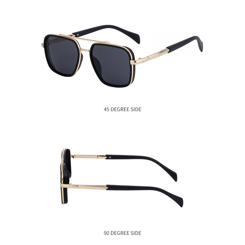 Fashion Square Full Frame UV400 UV Protection Outdoor Eyewear Sunglasses