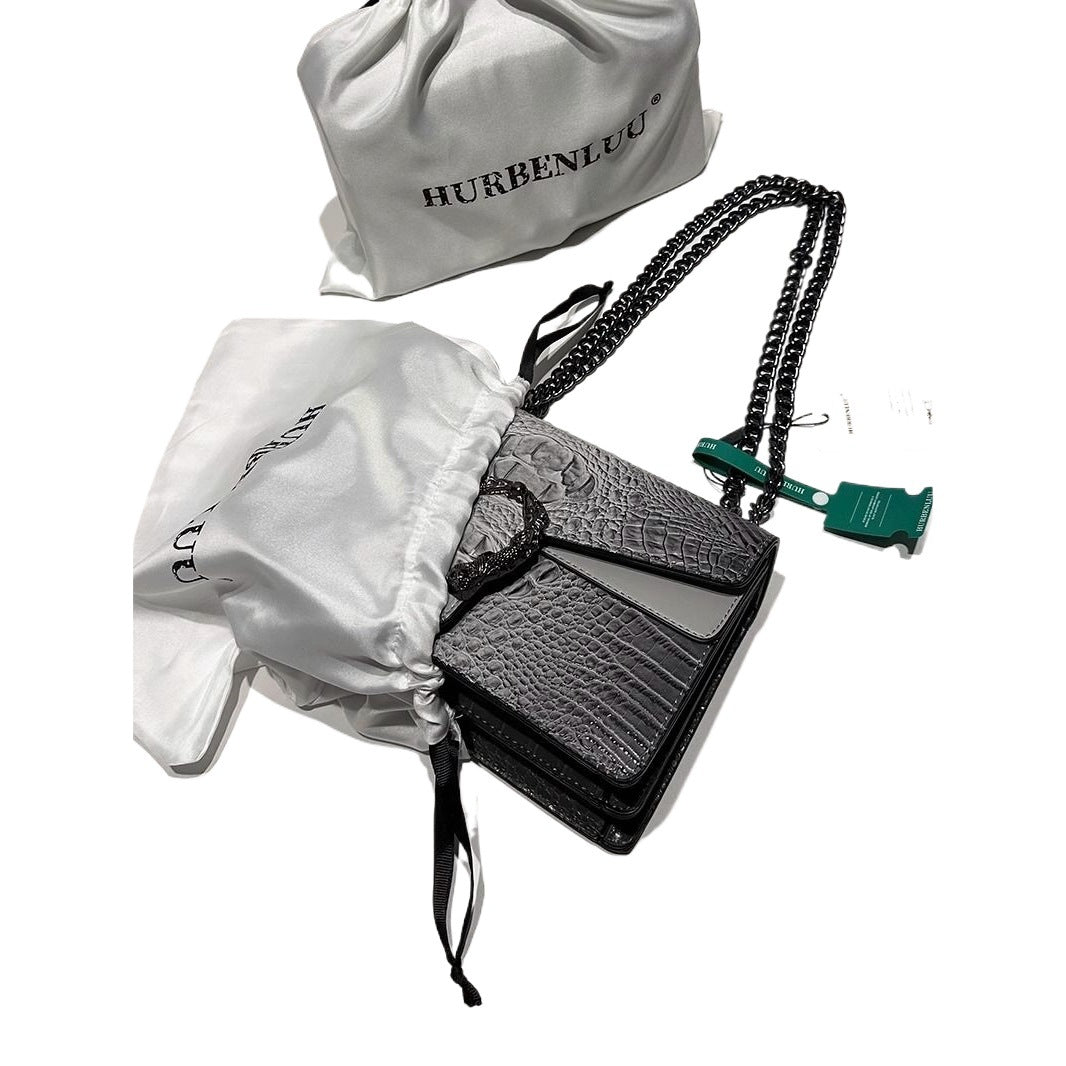 Premium Leather Crossbody Bag - Small Square Shoulder Bag for Women | Sarah Express