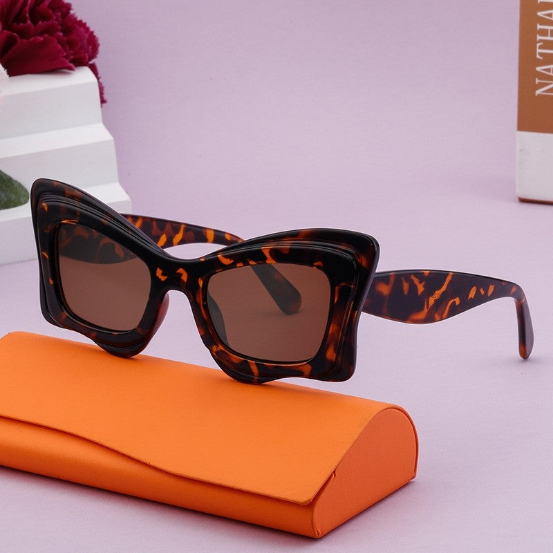 Fashion Full Butterfly Frame UV400 UV Protection Outdoor Eyewear Sunglasses