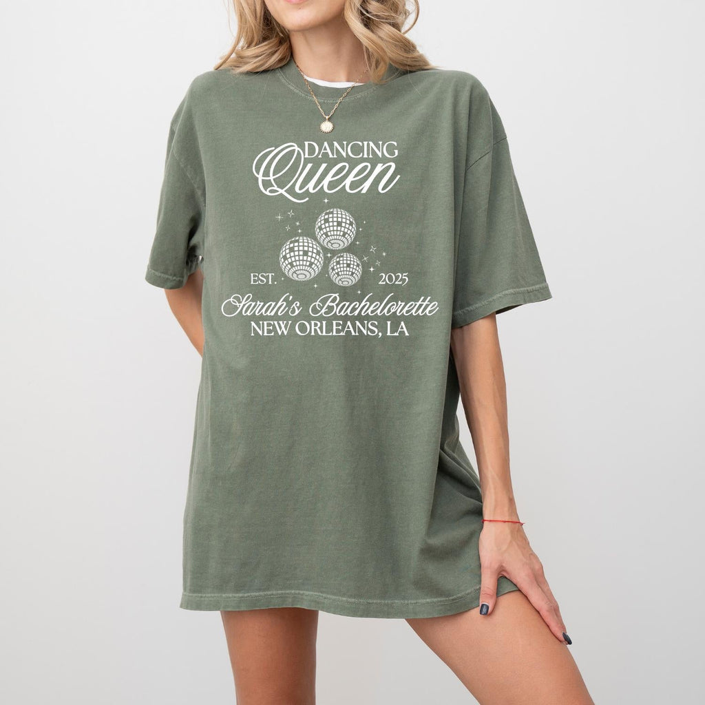 Custom Disco Mamma Mia Bachelorette Party Shirts