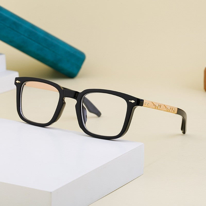 Men's Trendy Fashion Box Glasses Frame