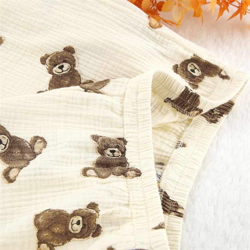 Relaxed Cotton Linen Long Sleeve Top and Pants Set