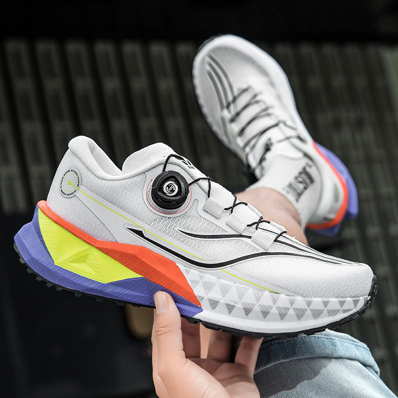 Unisex Off-Road Running Shoes - Breathable Athletic Sneakers with Non-Slip Sole