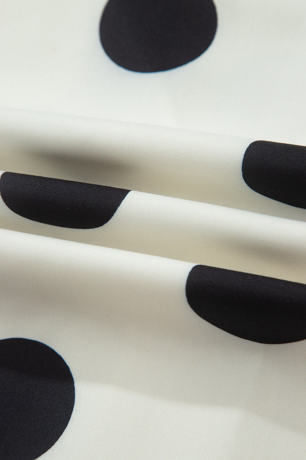 White Polka Dot Spaghetti Straps Maxi Dress