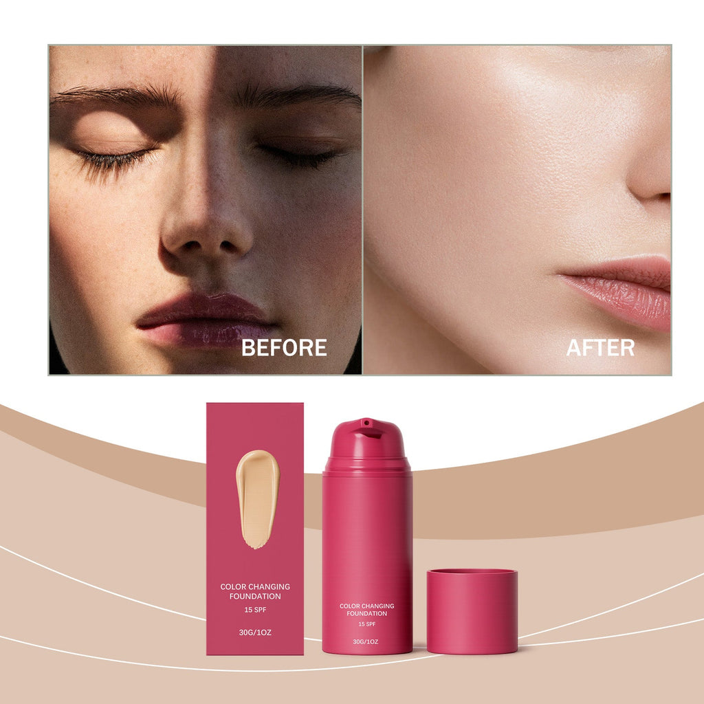 Thermo-responsive Color Adjusting Foundation Natural Shade