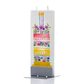 Flatyz Happy Birthday Layered Cake Candle