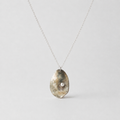 Oyster Shell Pendant Necklace ~ Valentino