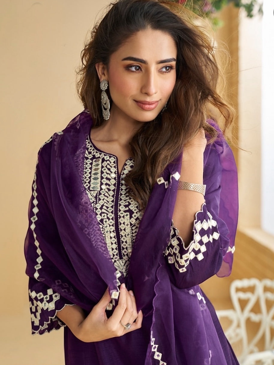 Party wear sharara suit