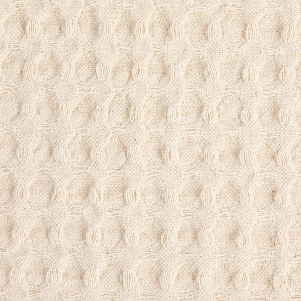 Natural Cream Stonewashed Waffle Weave Kitchen Tea Towel