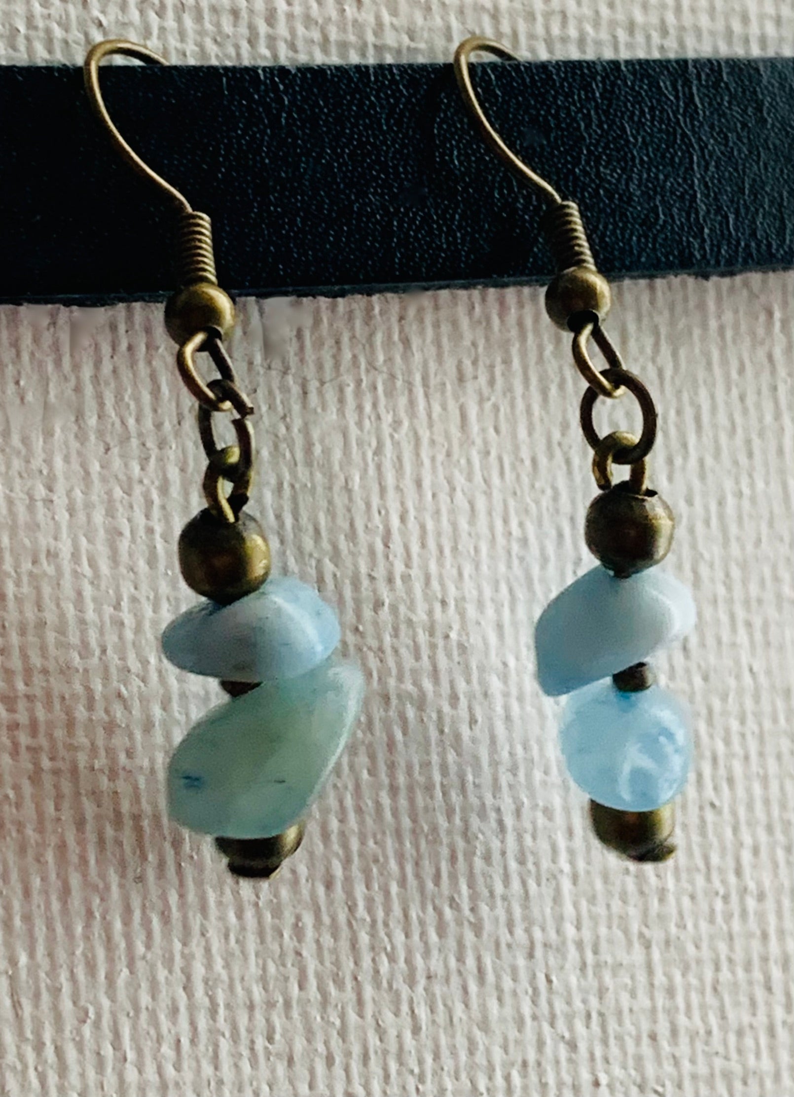 Arielle Handmade Aquamarine Earrings