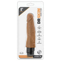 Dr. Skin Cock Vibe 14-Mocha 8"