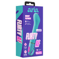 Aria Rechargeable Vibe Flirty AF-Teal