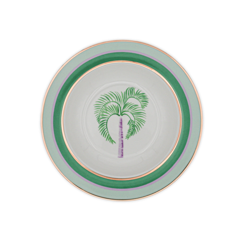 Bernadette Palm Soup Bowl - Set of 4 (+1 Bonus Bowl)