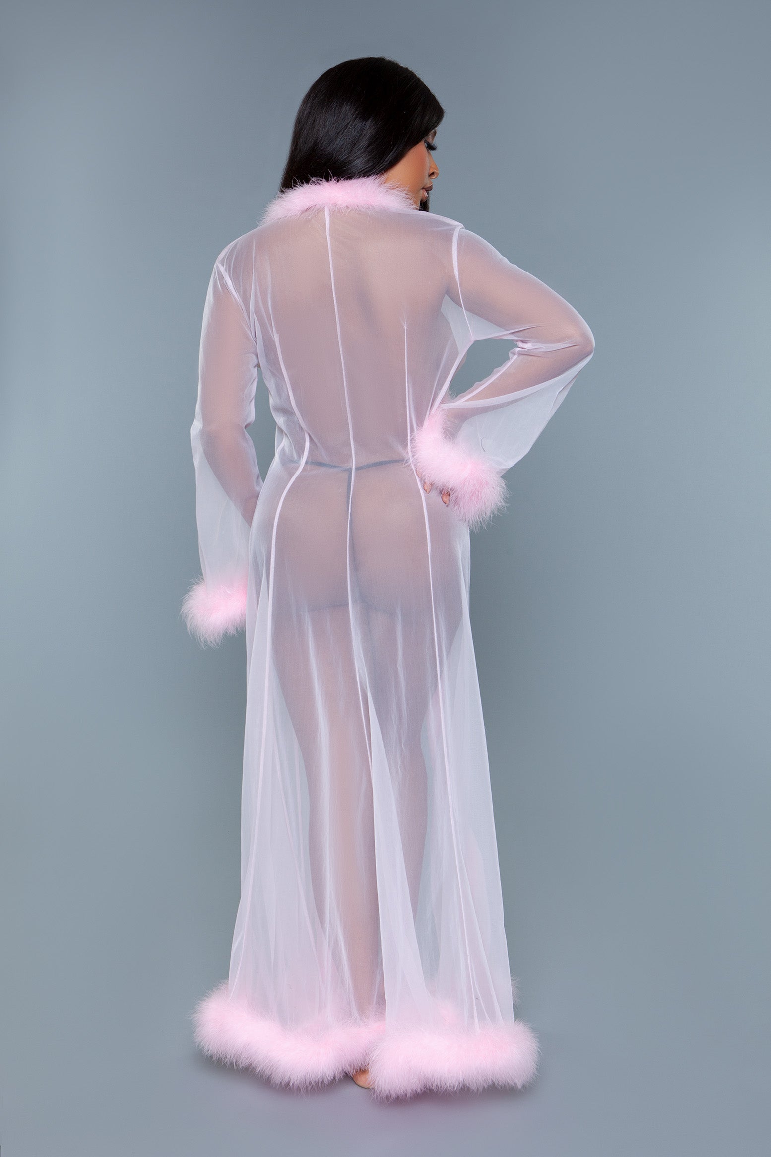 BW1650 Marabou Robe