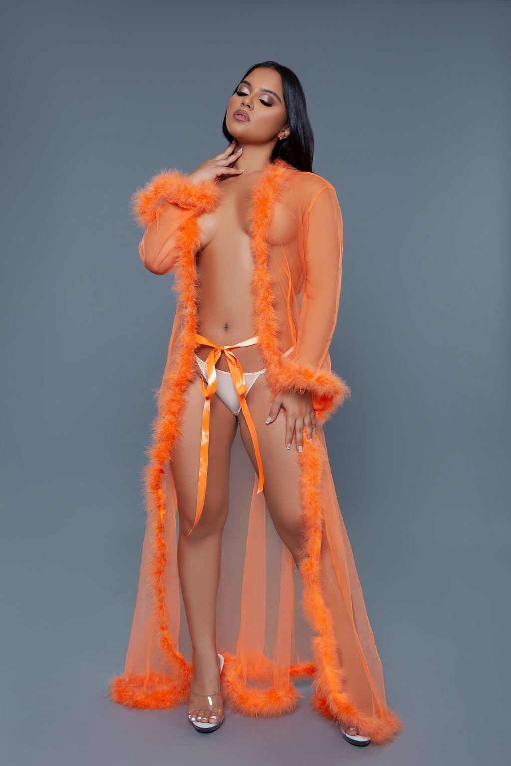BW1650 Marabou Robe