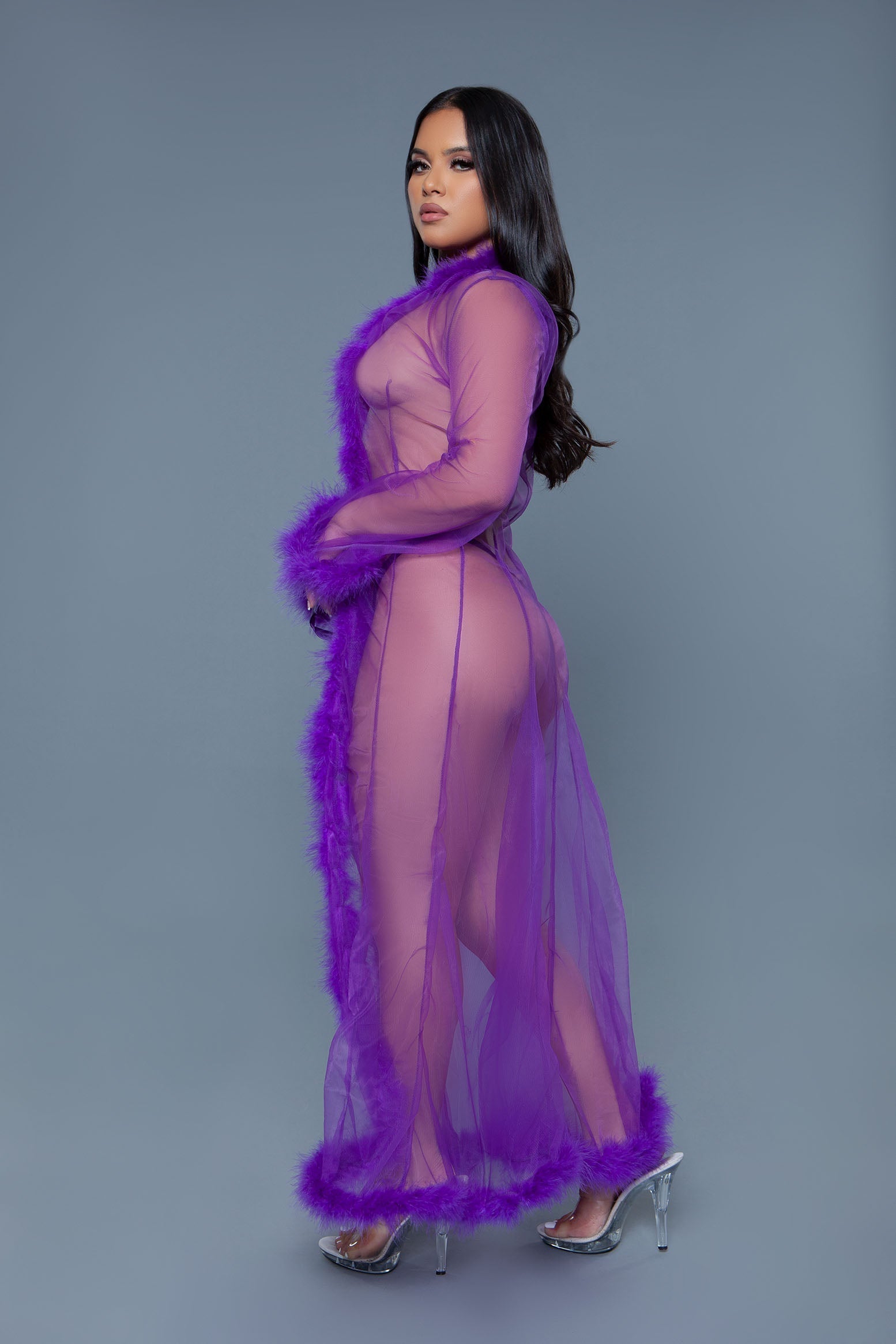 BW1650 Marabou Robe