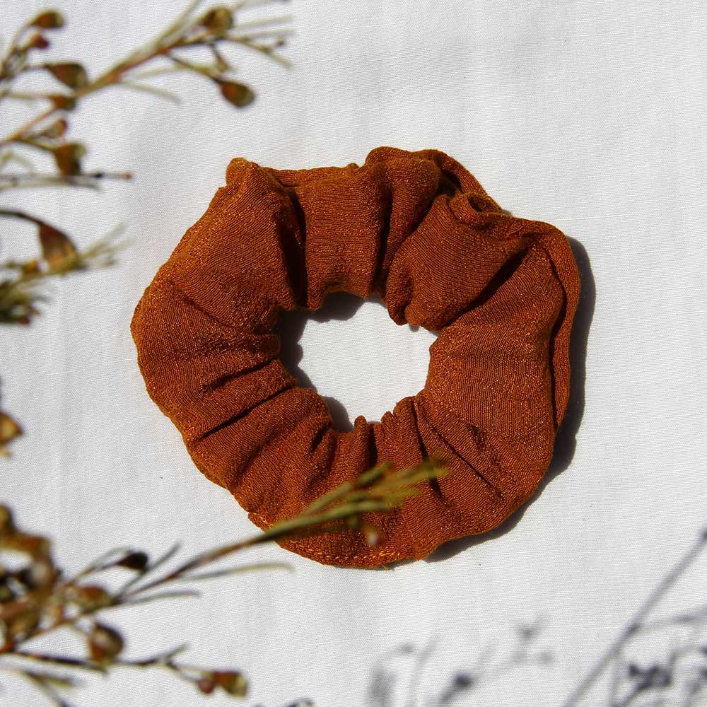 Rust Scrunchie