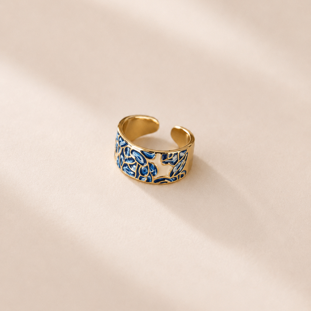 Indigo Ring Adjustable