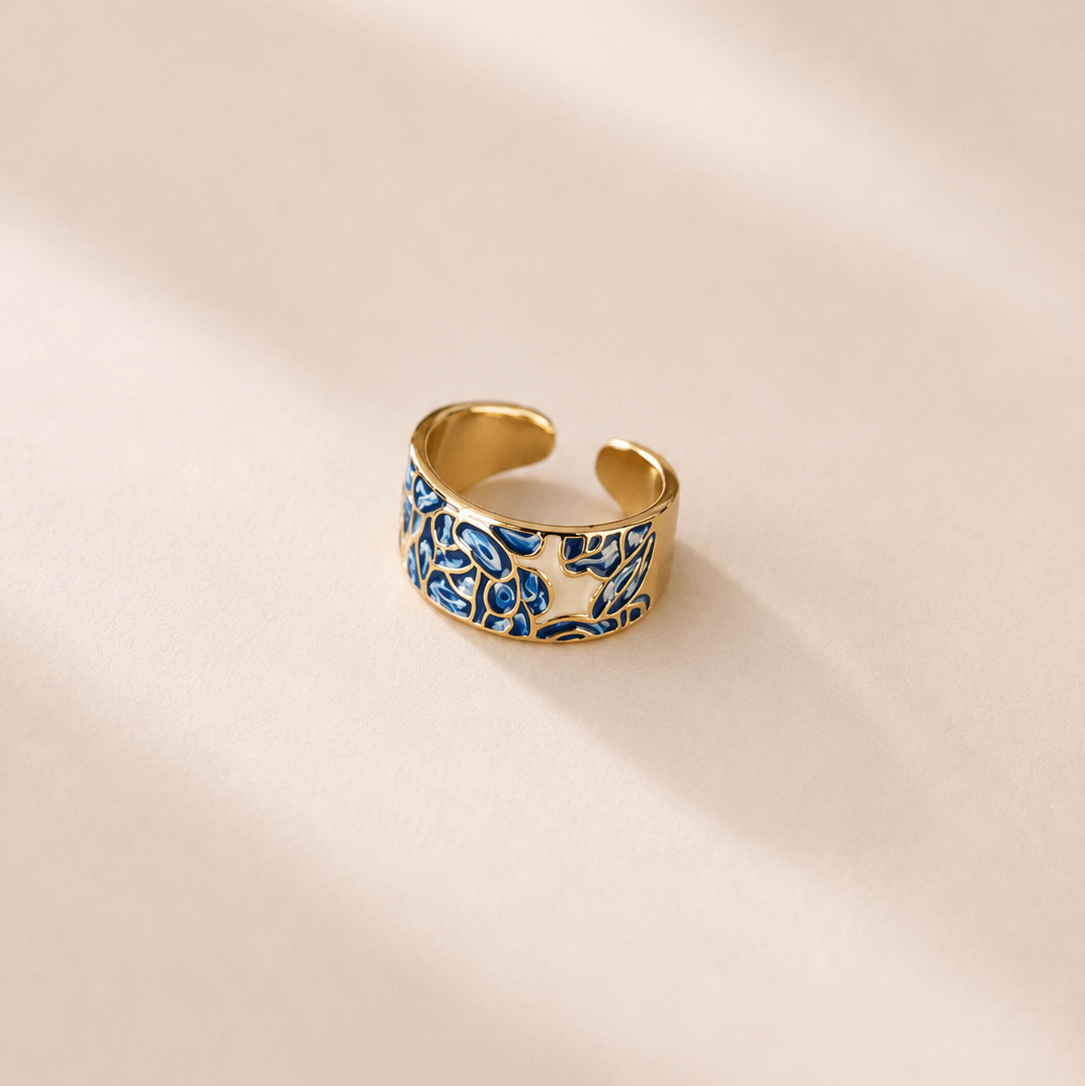 Indigo Ring Adjustable