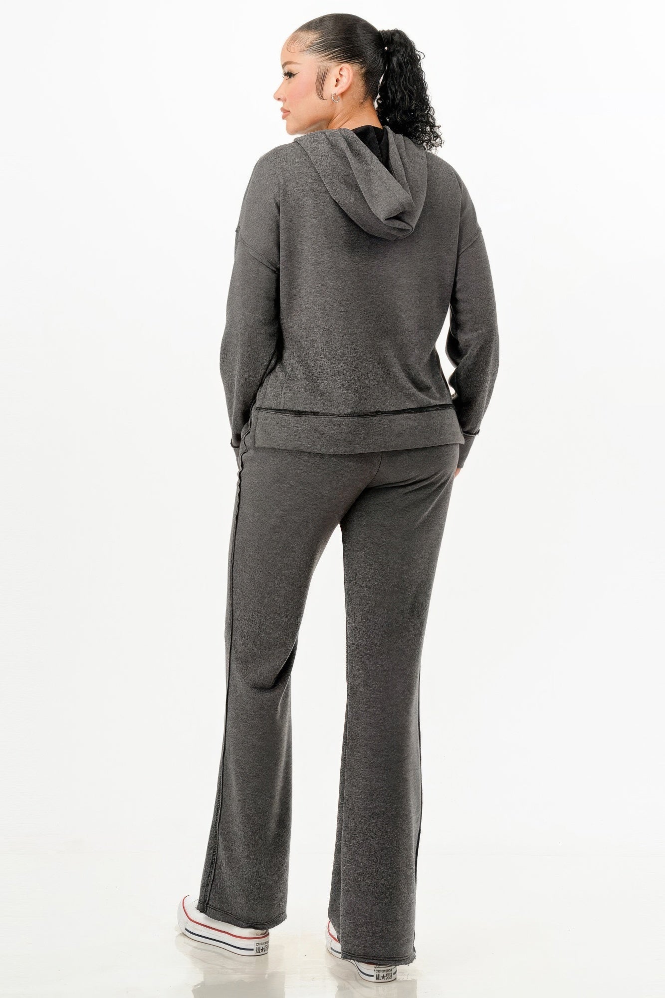 Washed Sweat Two-piece Set