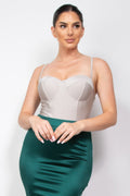 Solid Sweetheart Cami Bodysuit