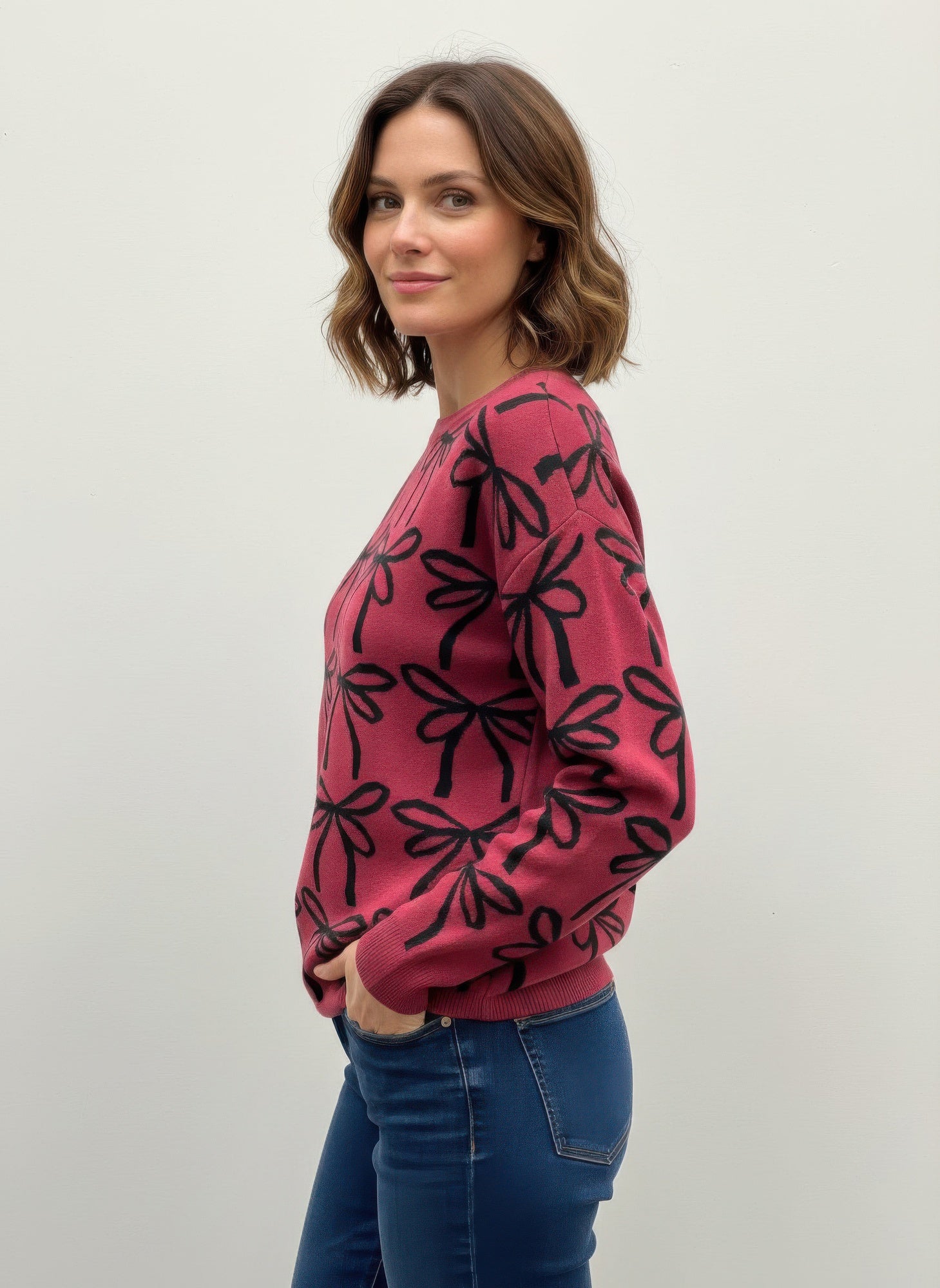 Ninety Printed Sweater