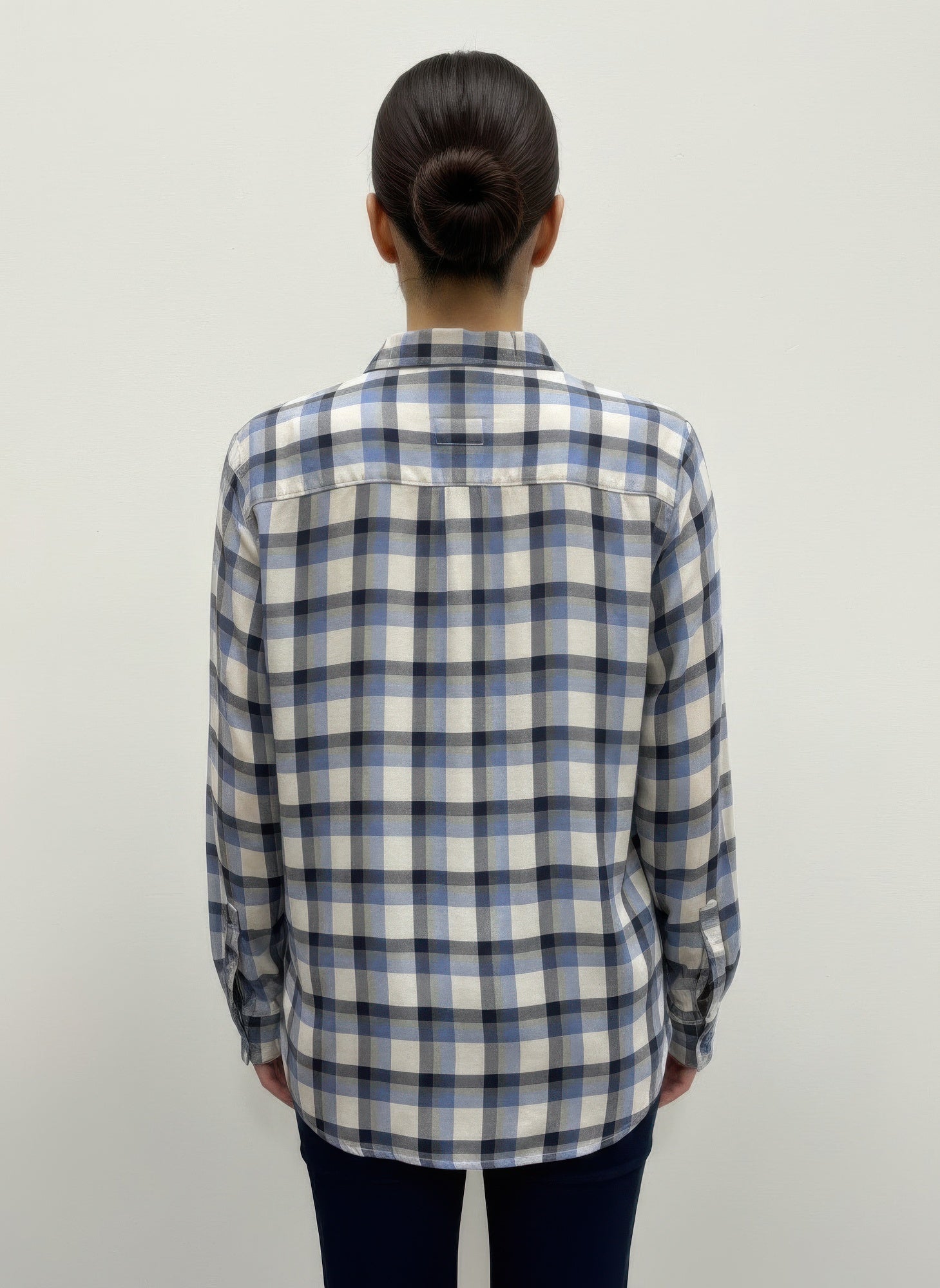 Erika Plaid Blouse