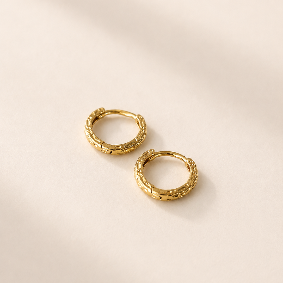 Sofie Gold Hoops