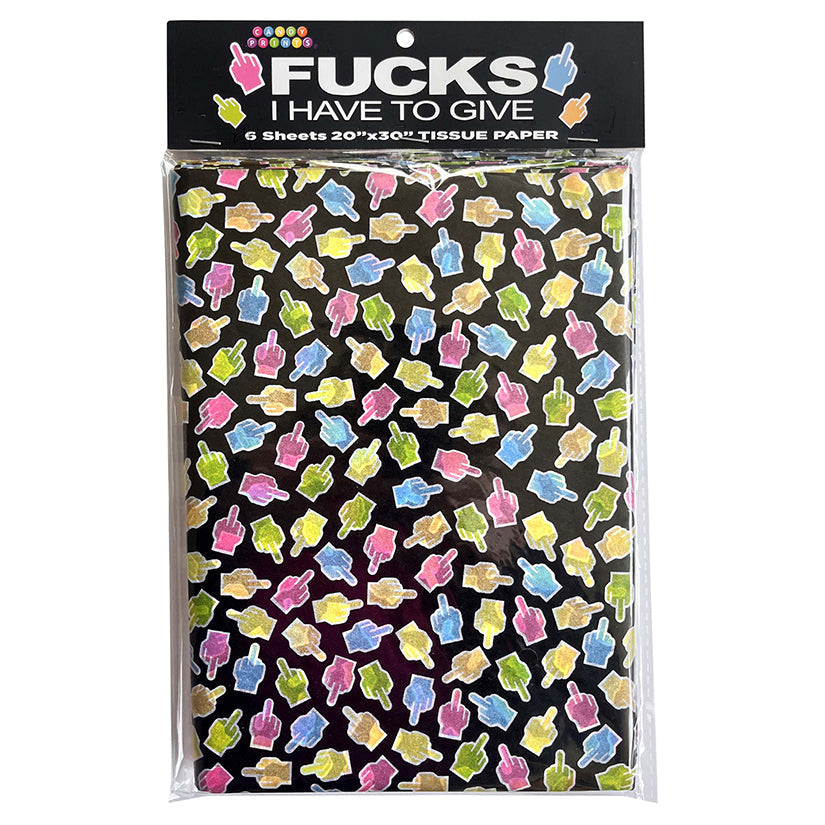 Fucks To Give Tissue Paper