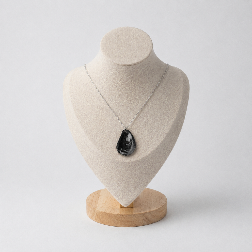Oyster Shell Pendant Necklace ~ Chastity
