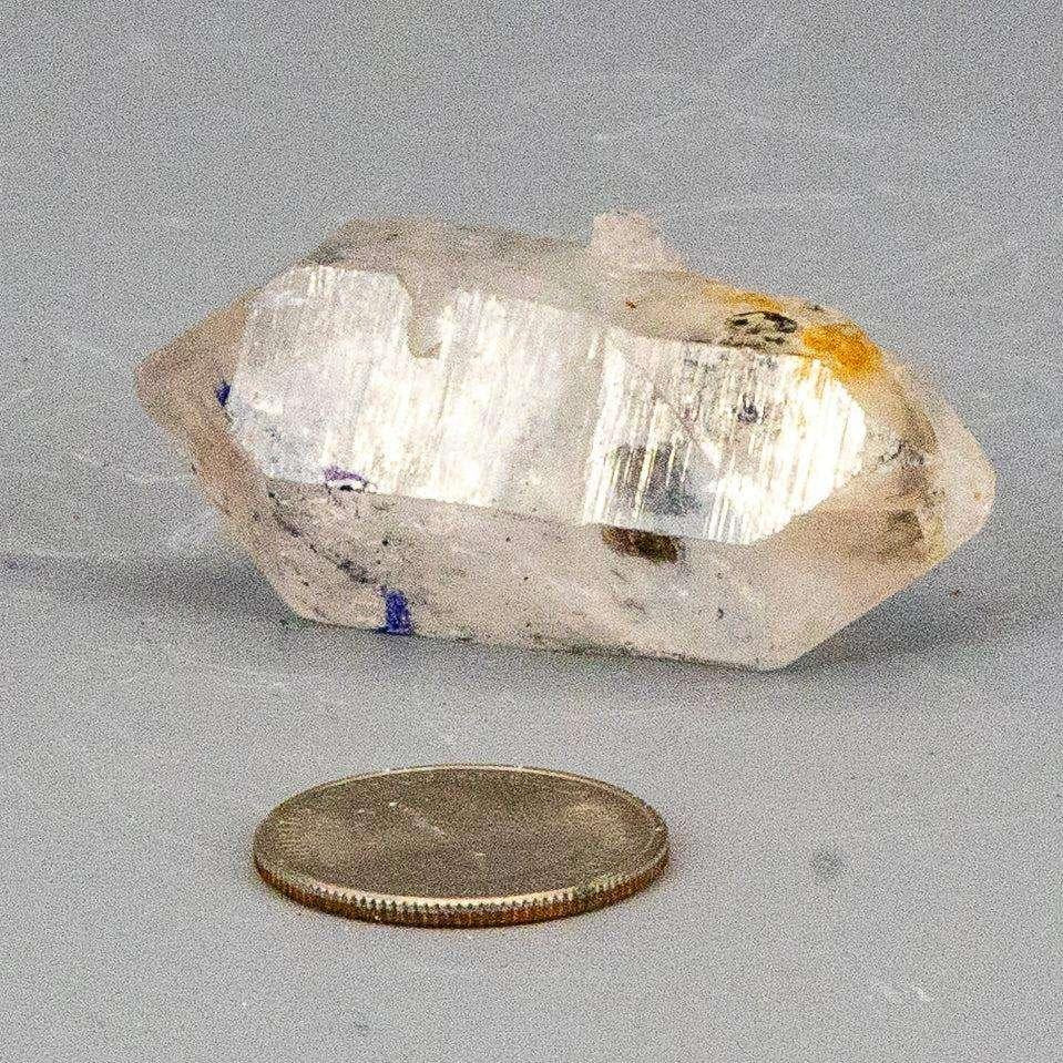 Clear Quartz Crystal Double Terminated Point Specimen
