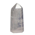 Clear Quartz Crystal Obelisk Tower with Rainbow Inclusions