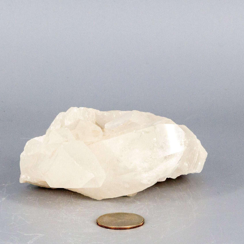 Clear Quartz Crystal Point Cluster Raw Natural Stone