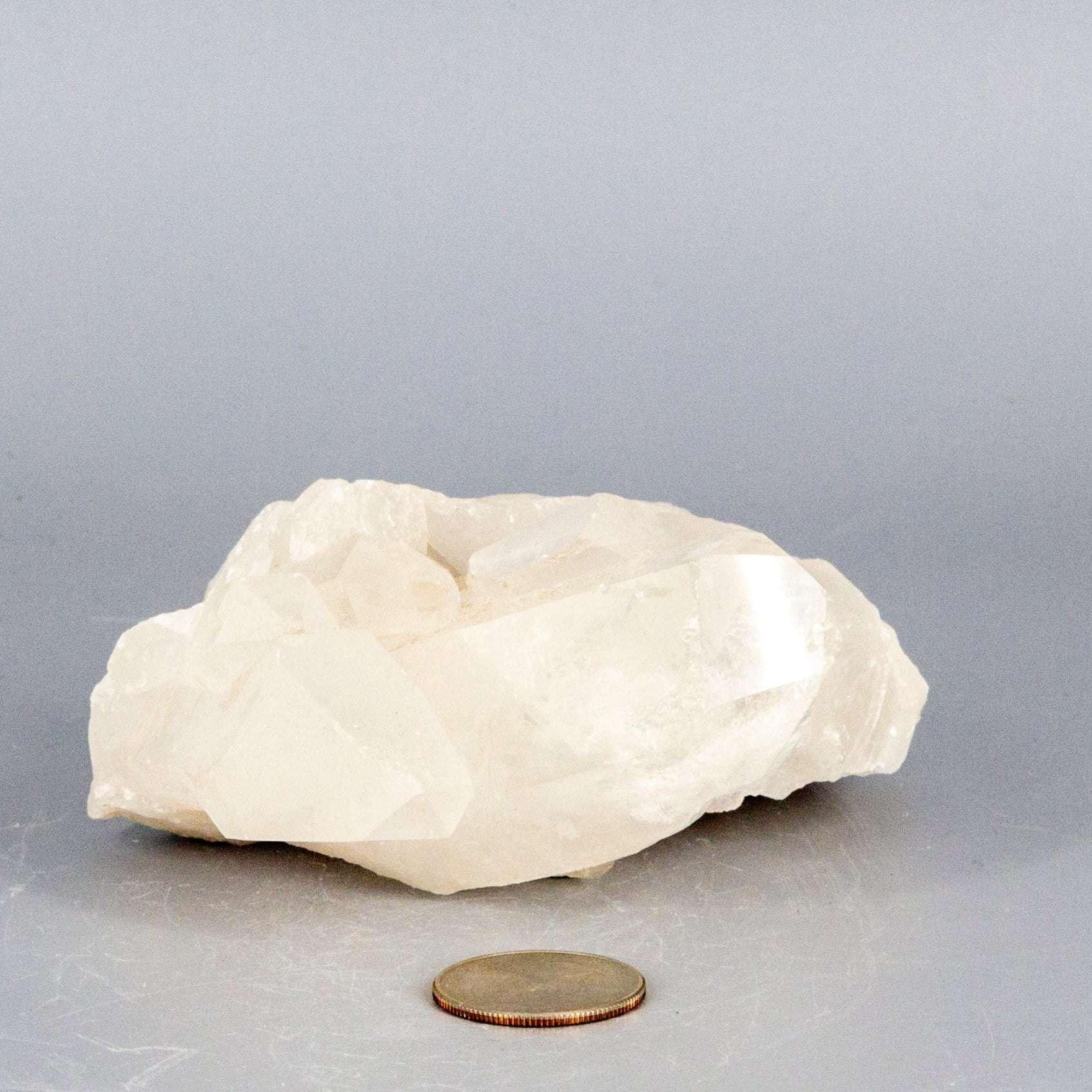Clear Quartz Crystal Point Cluster Raw Natural Stone