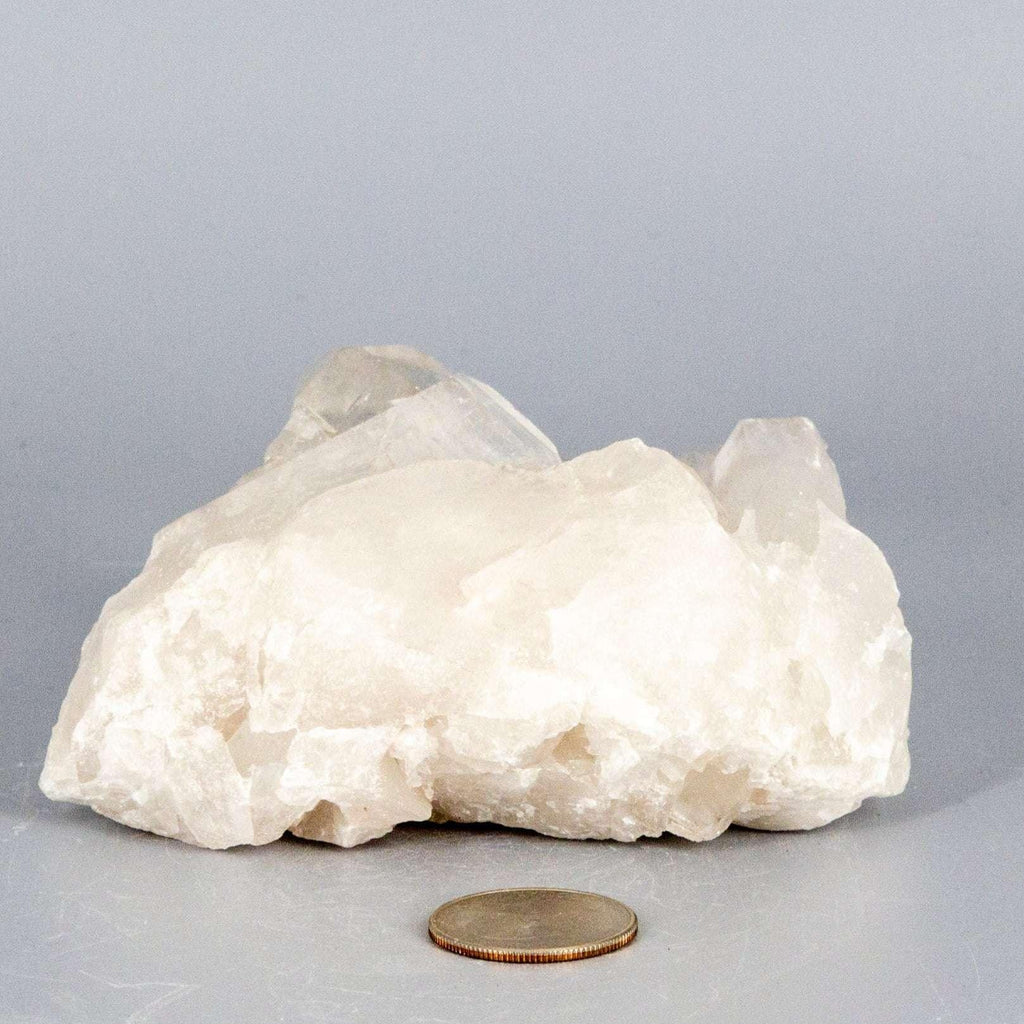 Clear Quartz Crystal Point Cluster Raw Natural Stone