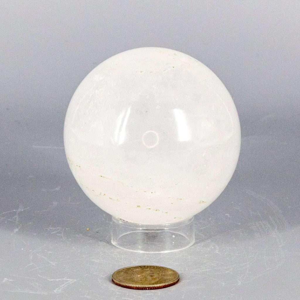 Clear Quartz Polished Crystal Sphere Universal Amplifier