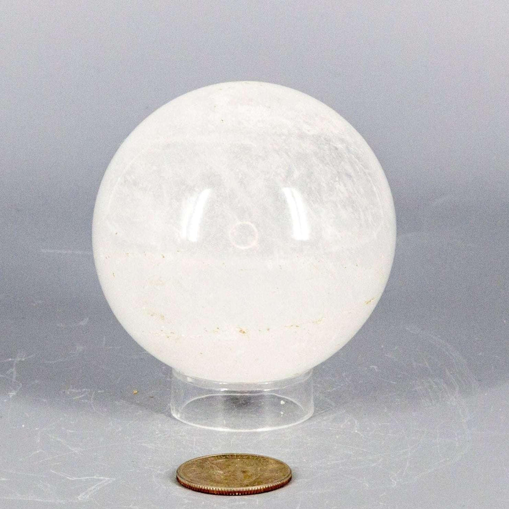 Clear Quartz Polished Crystal Sphere Universal Amplifier