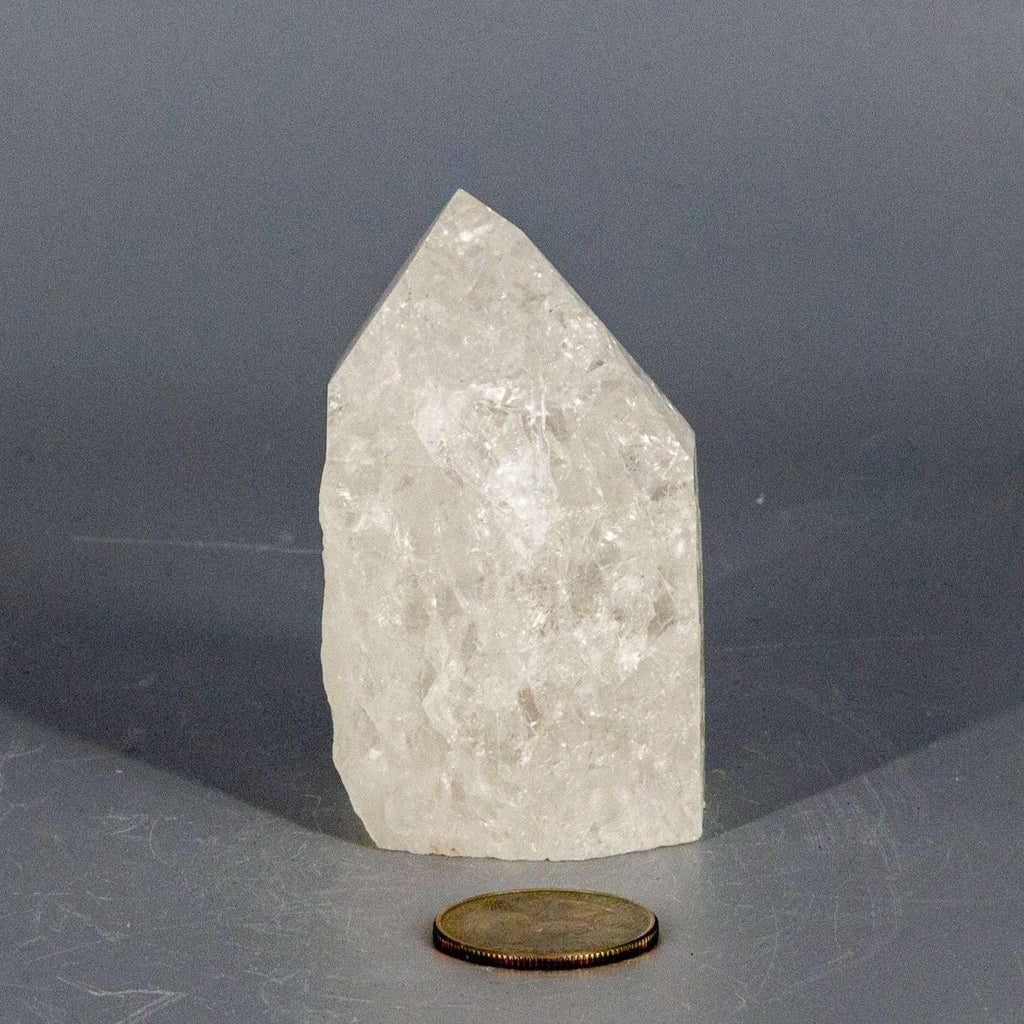 Crackle Quartz Crystal Point Prismatic Crown Chakra