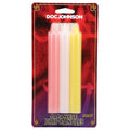 Japanese Drip Candles-Pink 3Pk