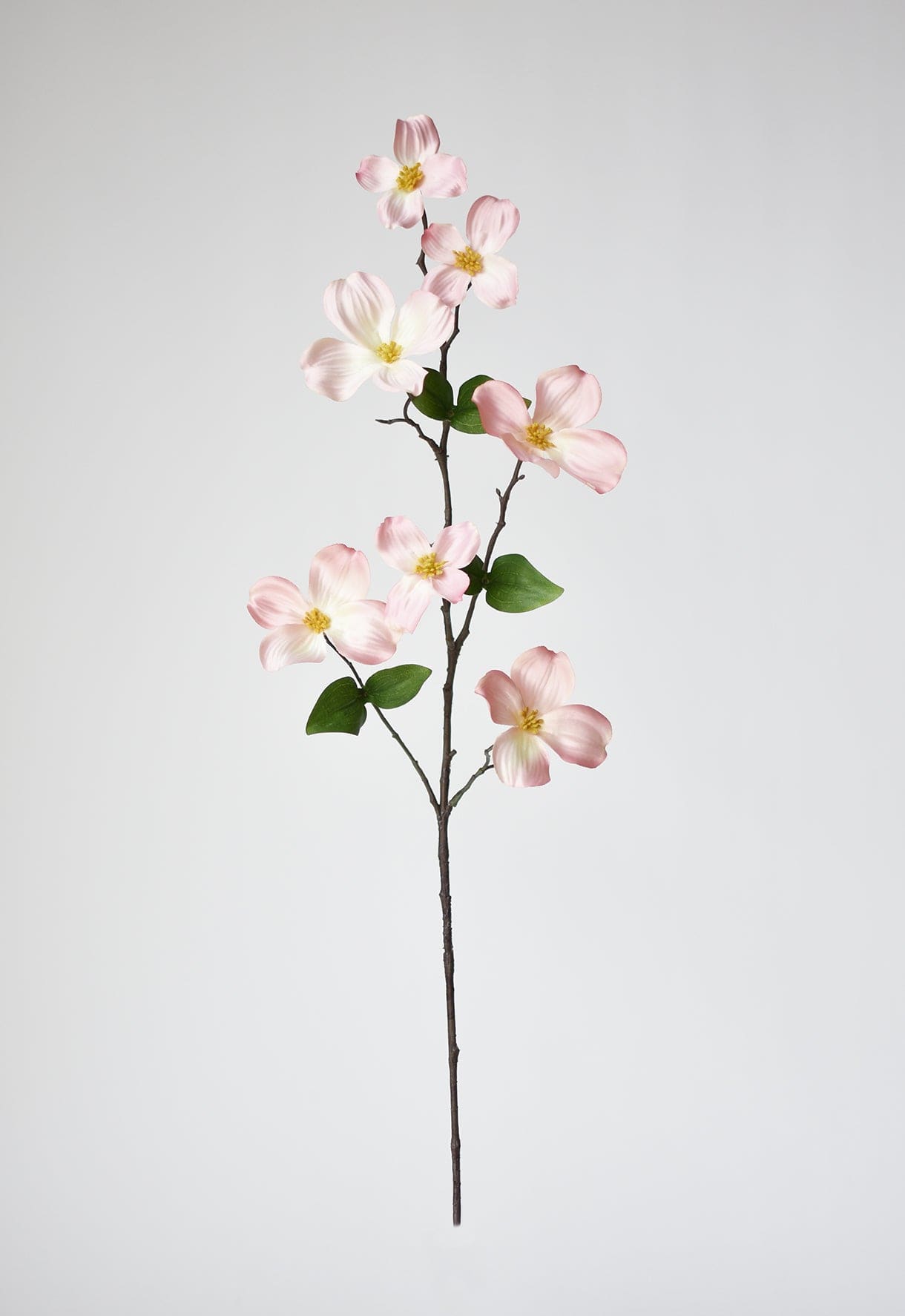 29" Faux Dogwood Branch Stem Blush