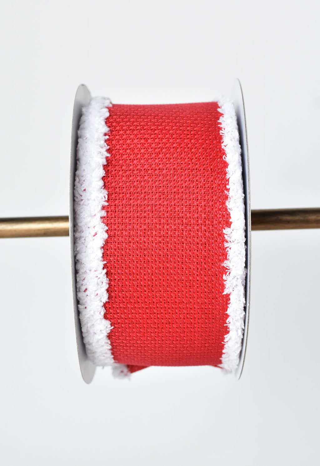 2.5" x 10yd Santa Suit Ribbon