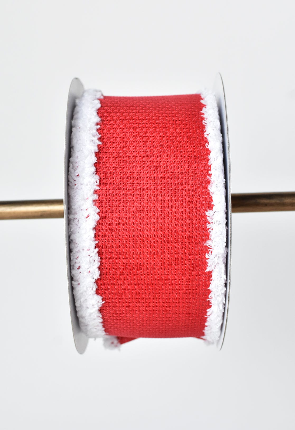2.5" x 10yd Santa Suit Ribbon