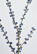 28" Faux Blue Berry Stem
