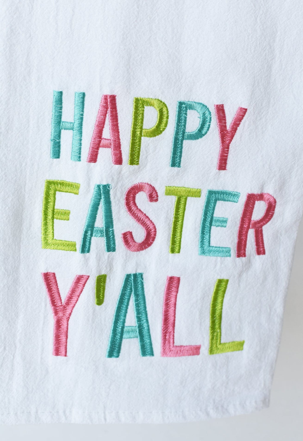 Happy Easter Y'all Kitchen Towel
