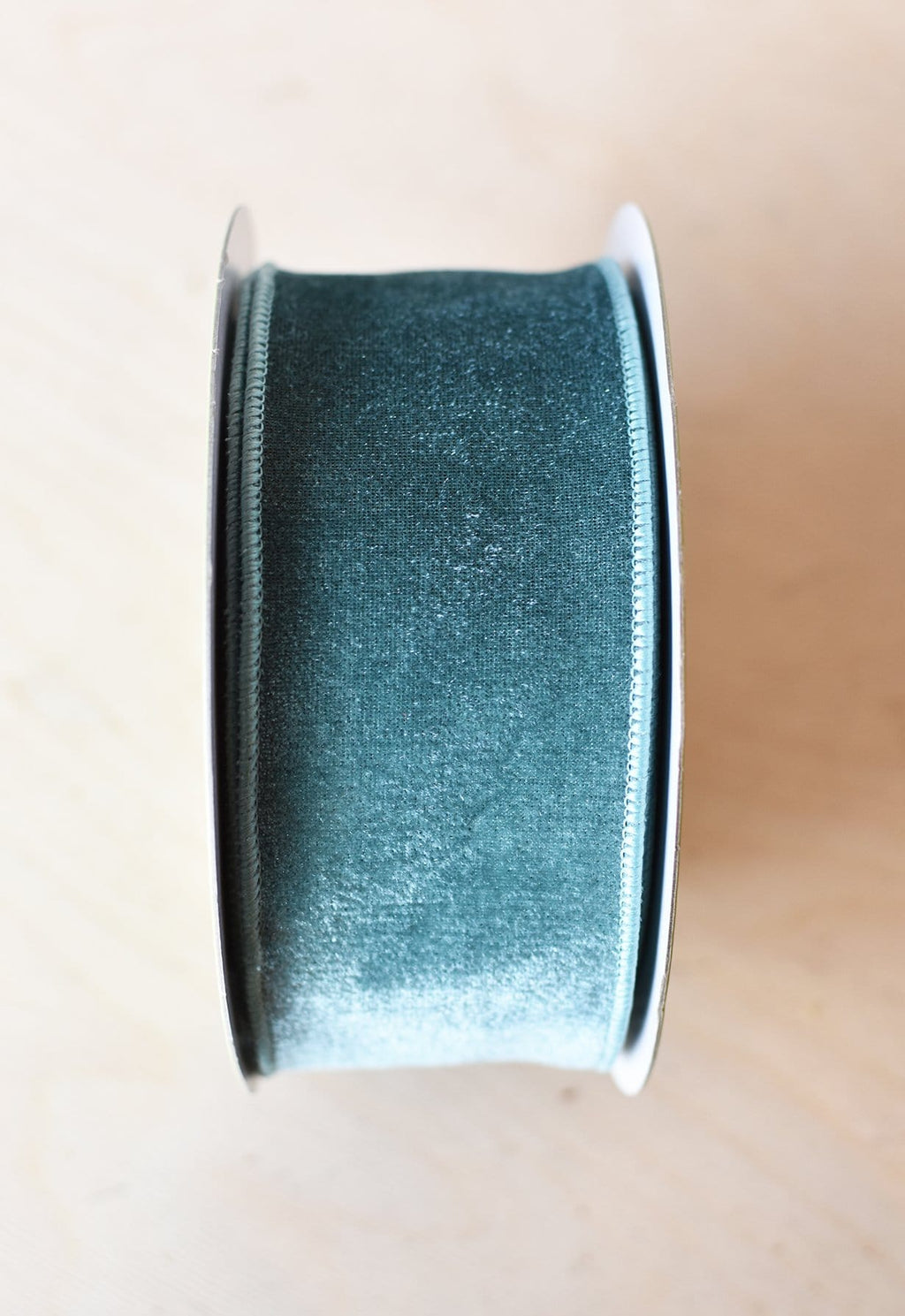 2.5" x 10yd Velvet Teal Ribbon