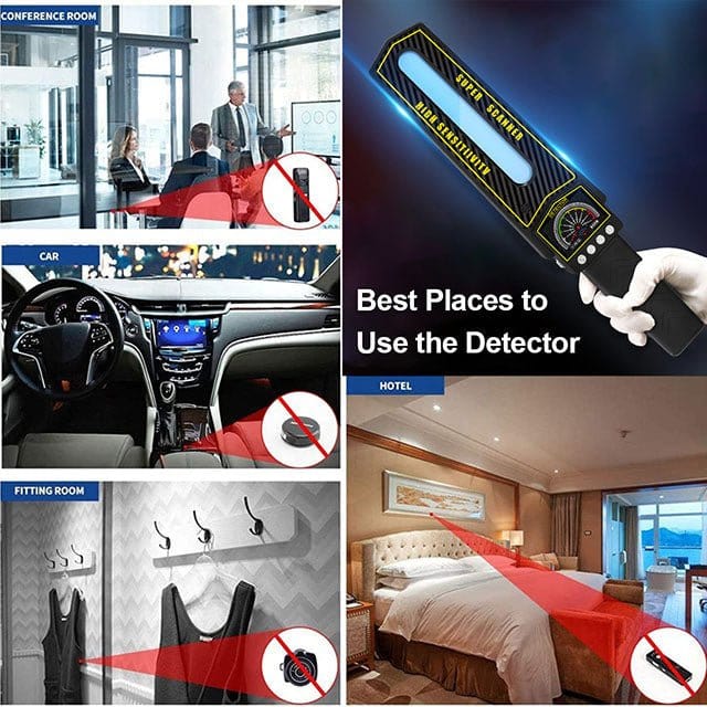 Privacy Guardian | GPS Tracker Detector with Adjustable Sensitivity | Compact Device for Enhanced Personal Security