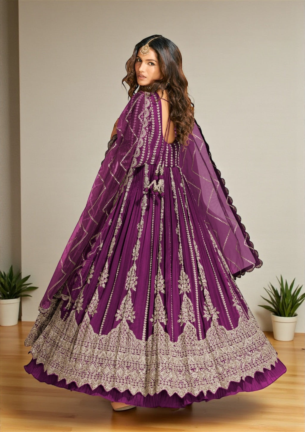 Wedding collection: Mirza: heavy party wear Anarkali dresses