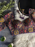Silk blouses with jardoji work